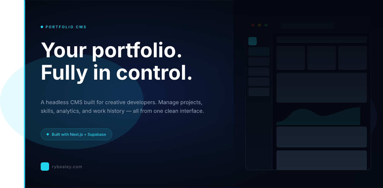 Portfolio CMS